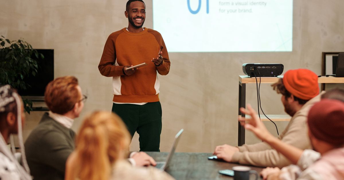 Editable PowerPoint presentation opened on a desktop workspace